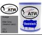 Preview: Dodge, Mist Gray (Interior color), C3 / RC3: 1L Lackdose, von ATW Autoteile West.